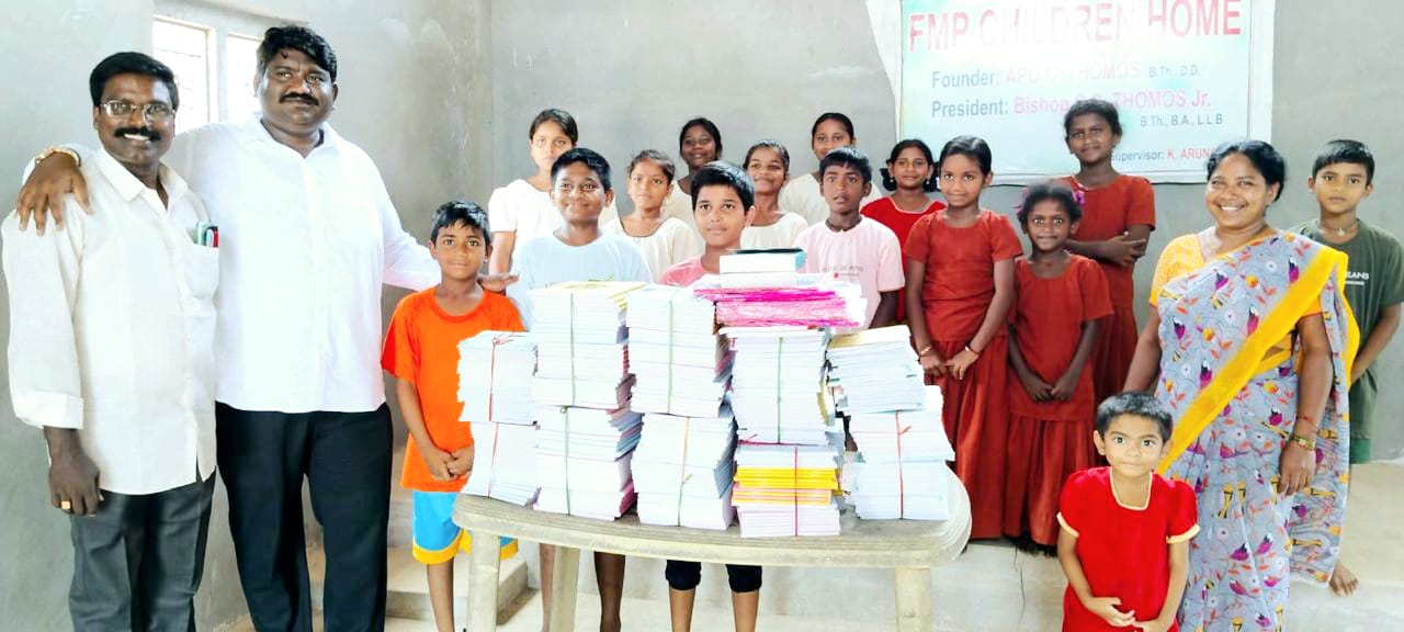group picture at orphanage